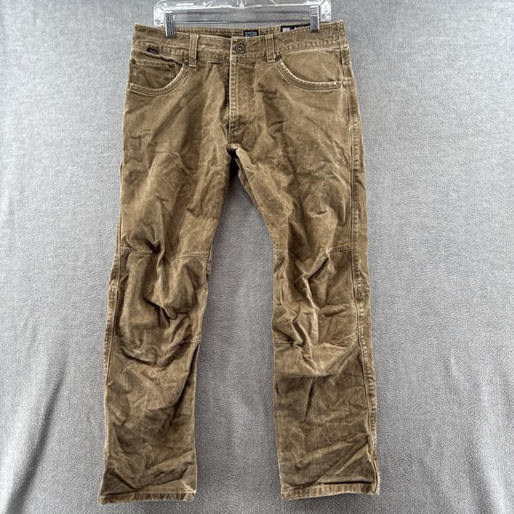 Kuhl Other - Kuhl Free Rydr Pants Mens 32X30 Brown Vintage Patina Dye Canvas Outdoor Cotton
